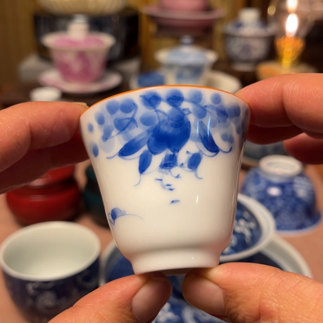 杯星慧陶瓷釉下彩茶具运费