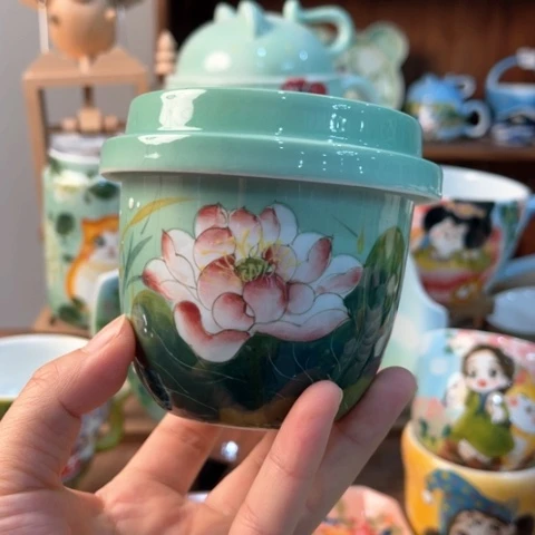 炉景德镇釉下手绘陶瓷