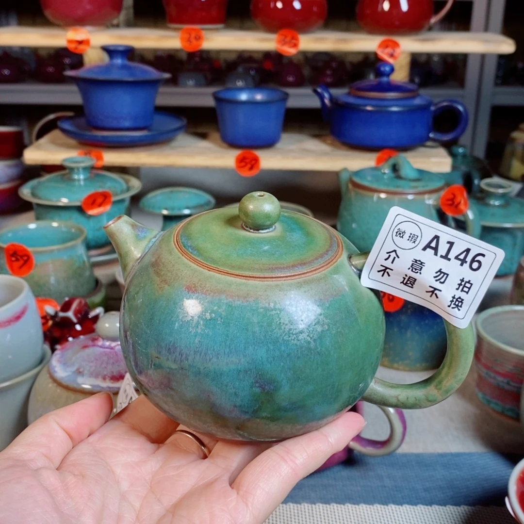 李***-摆件神后钧瓷手工～茶器