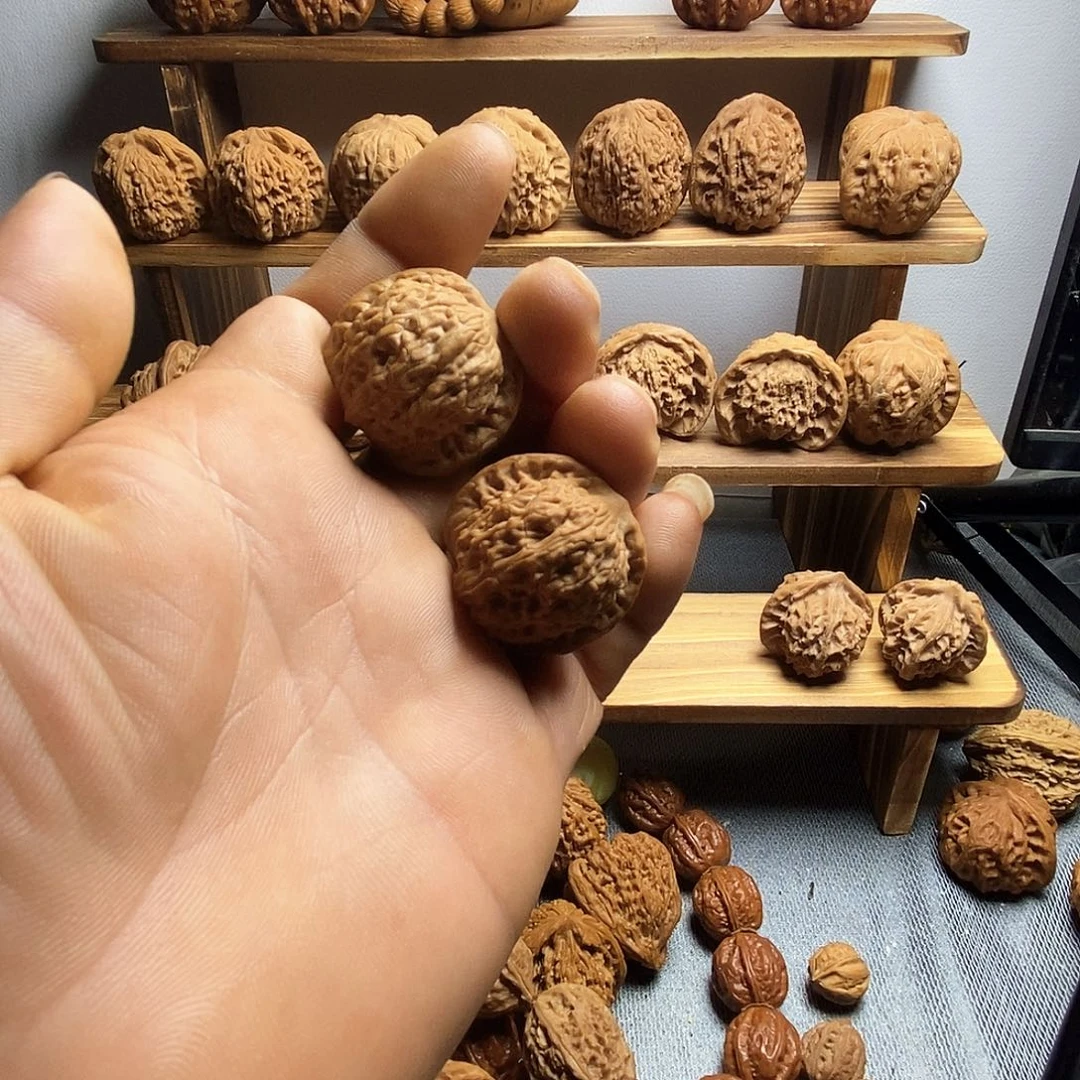 吊坠文玩核桃山地磨手捻32