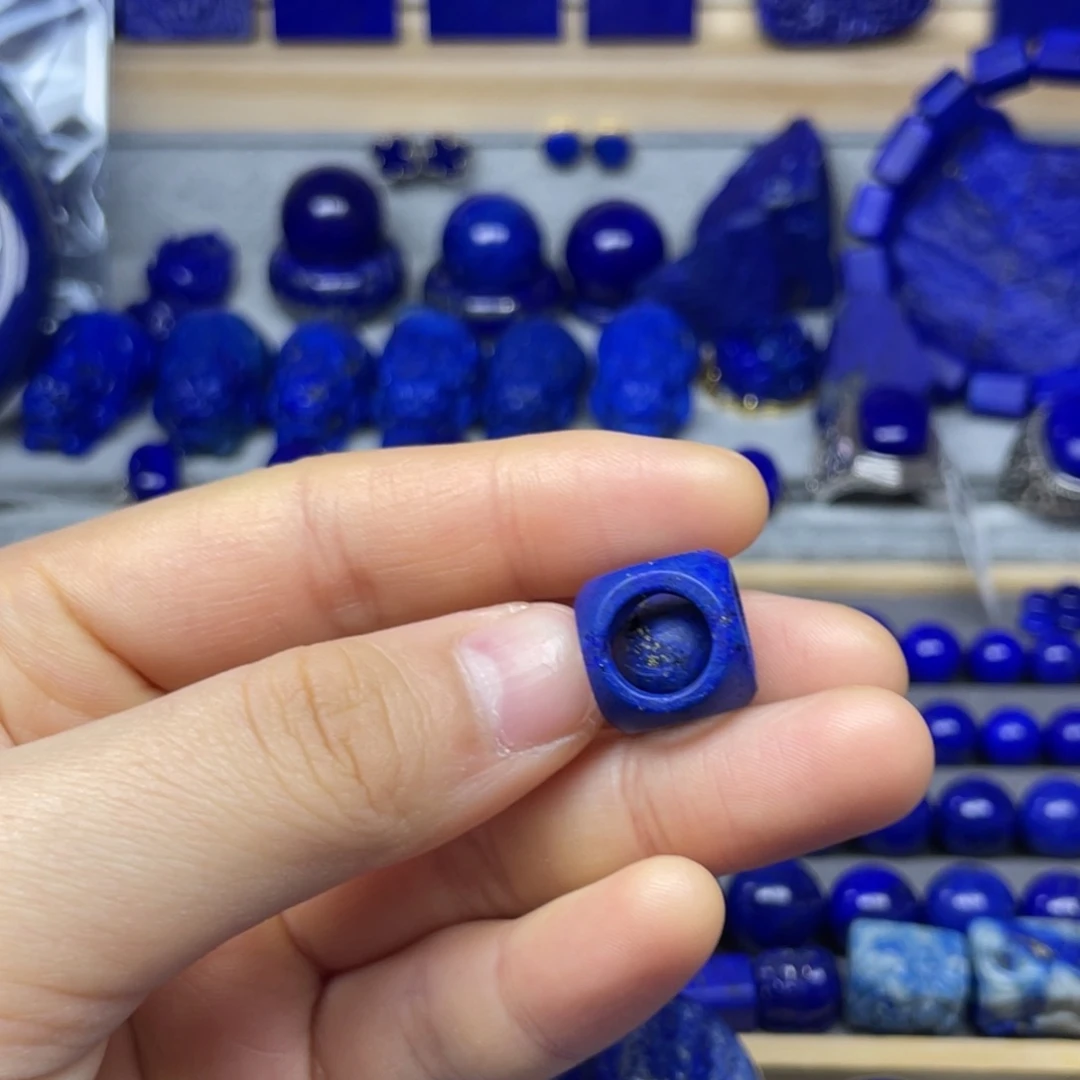 青金石转运珠未镶嵌