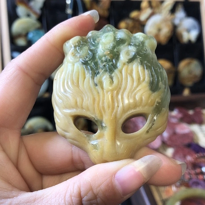 岫玉未镶嵌岫玉挂件