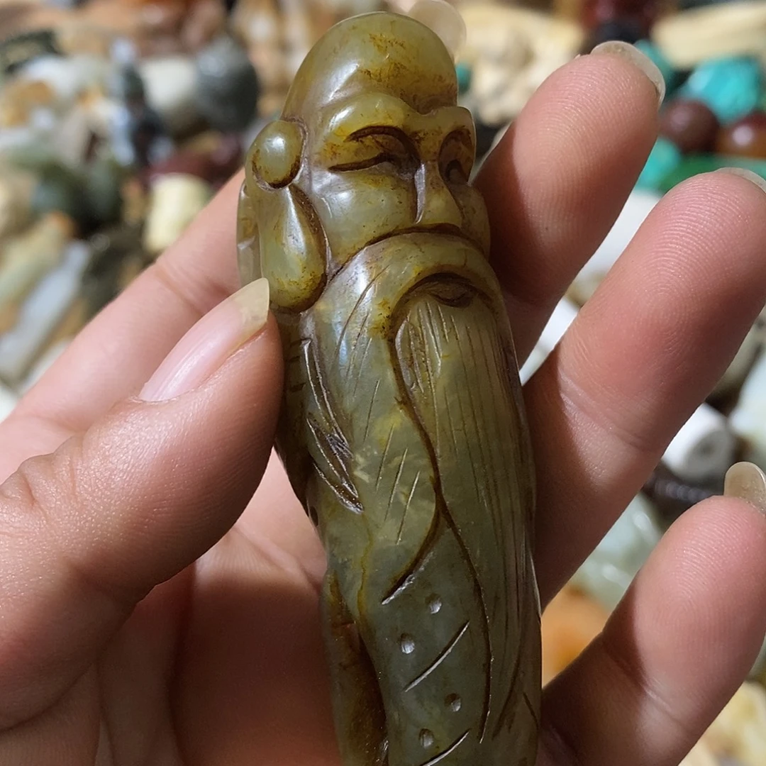 和田玉（糖玉）未镶嵌挂件