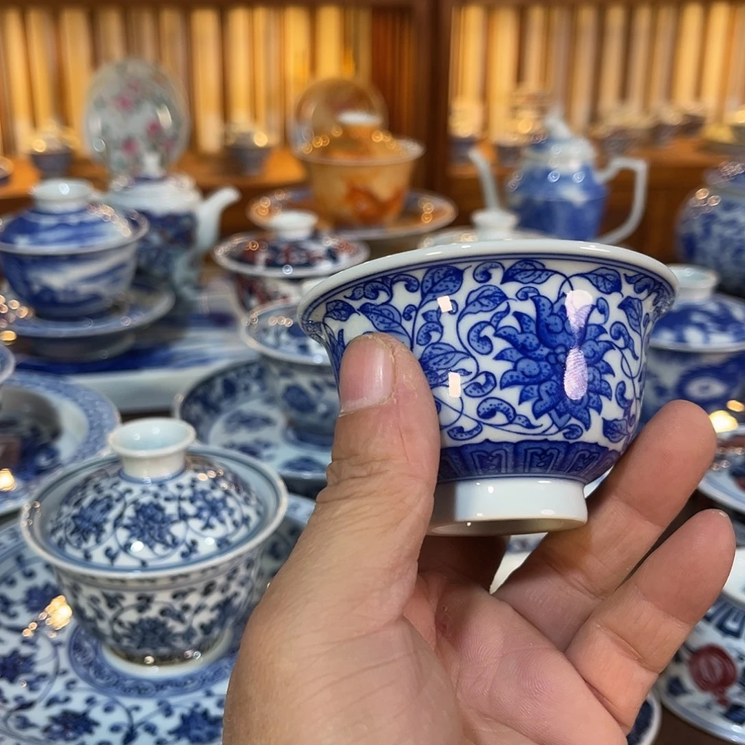 錡镇堂手工手绘绘杯