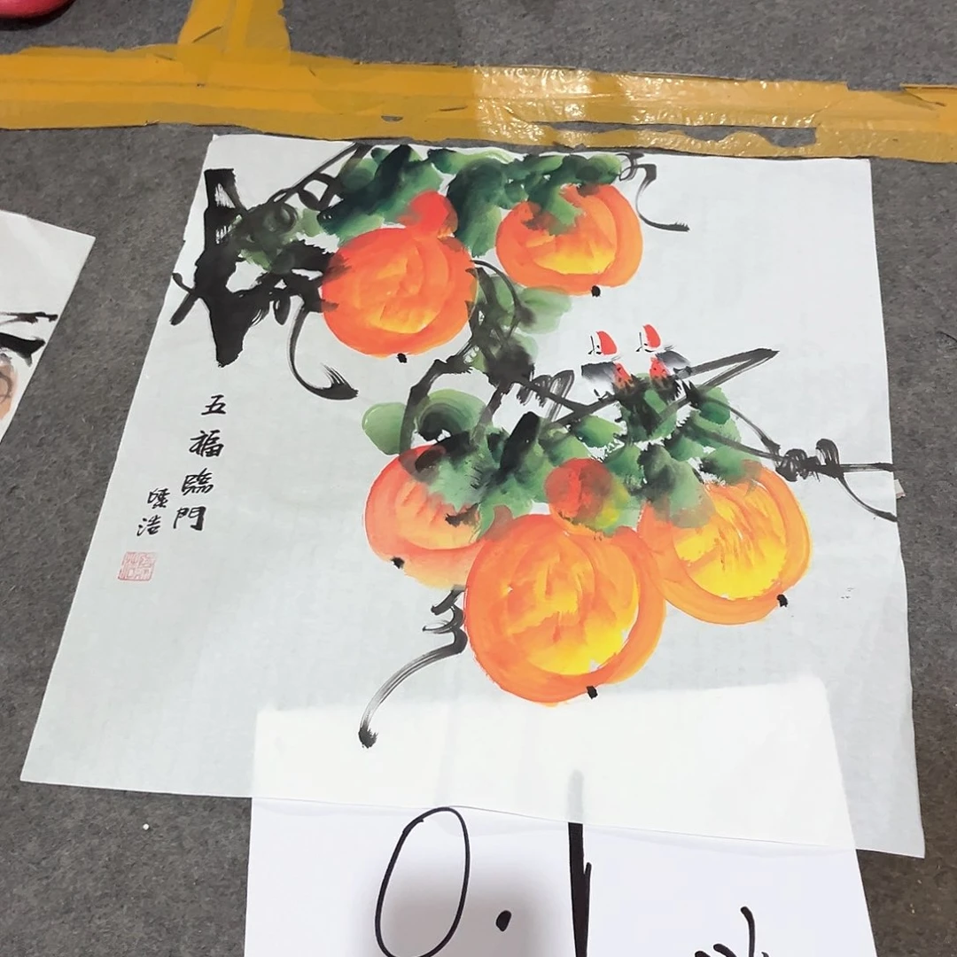 国画纯手工绘画作品欣赏作品