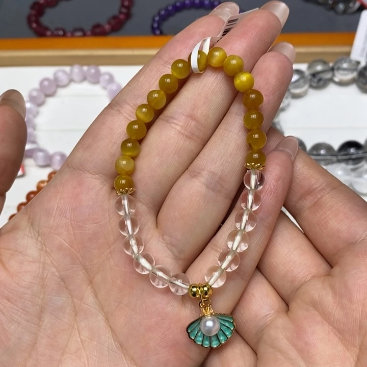 水晶手链未镶嵌手串