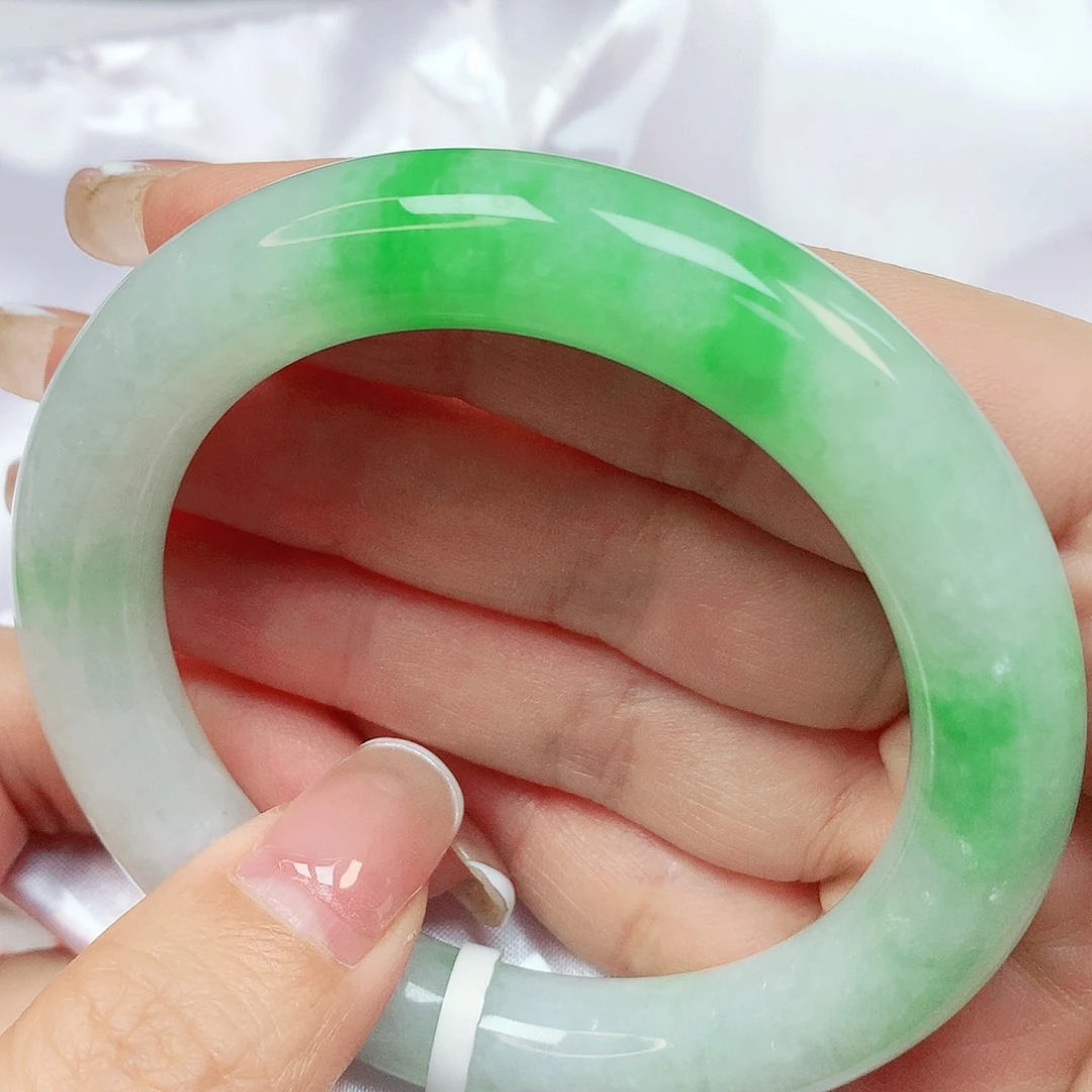 未镶嵌手镯翡翠抖音165