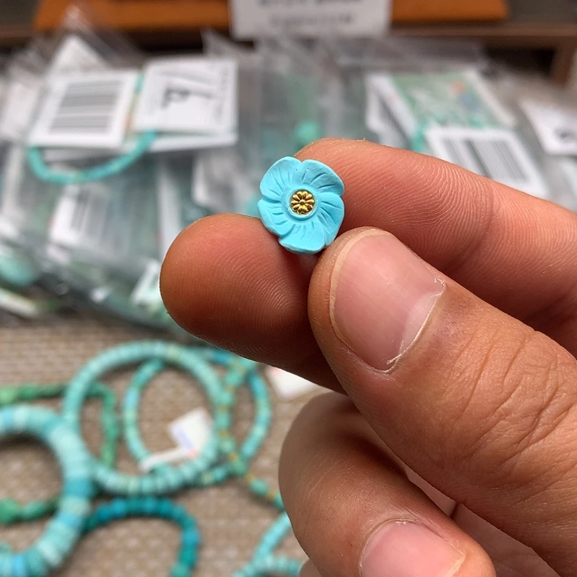 【闪购商品】绿松石未镶嵌颈饰6