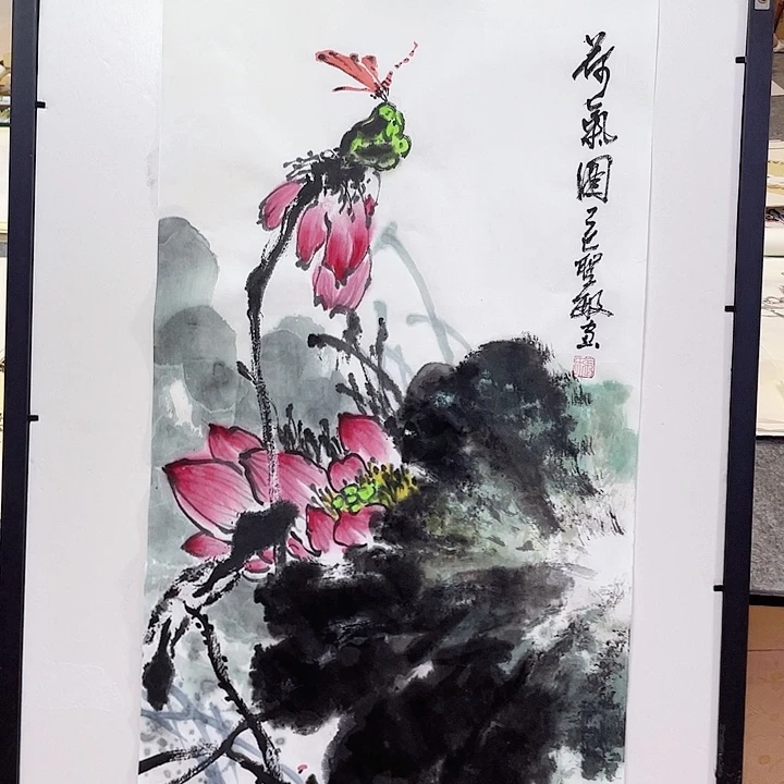 国画张圣敏先生纯手绘作品