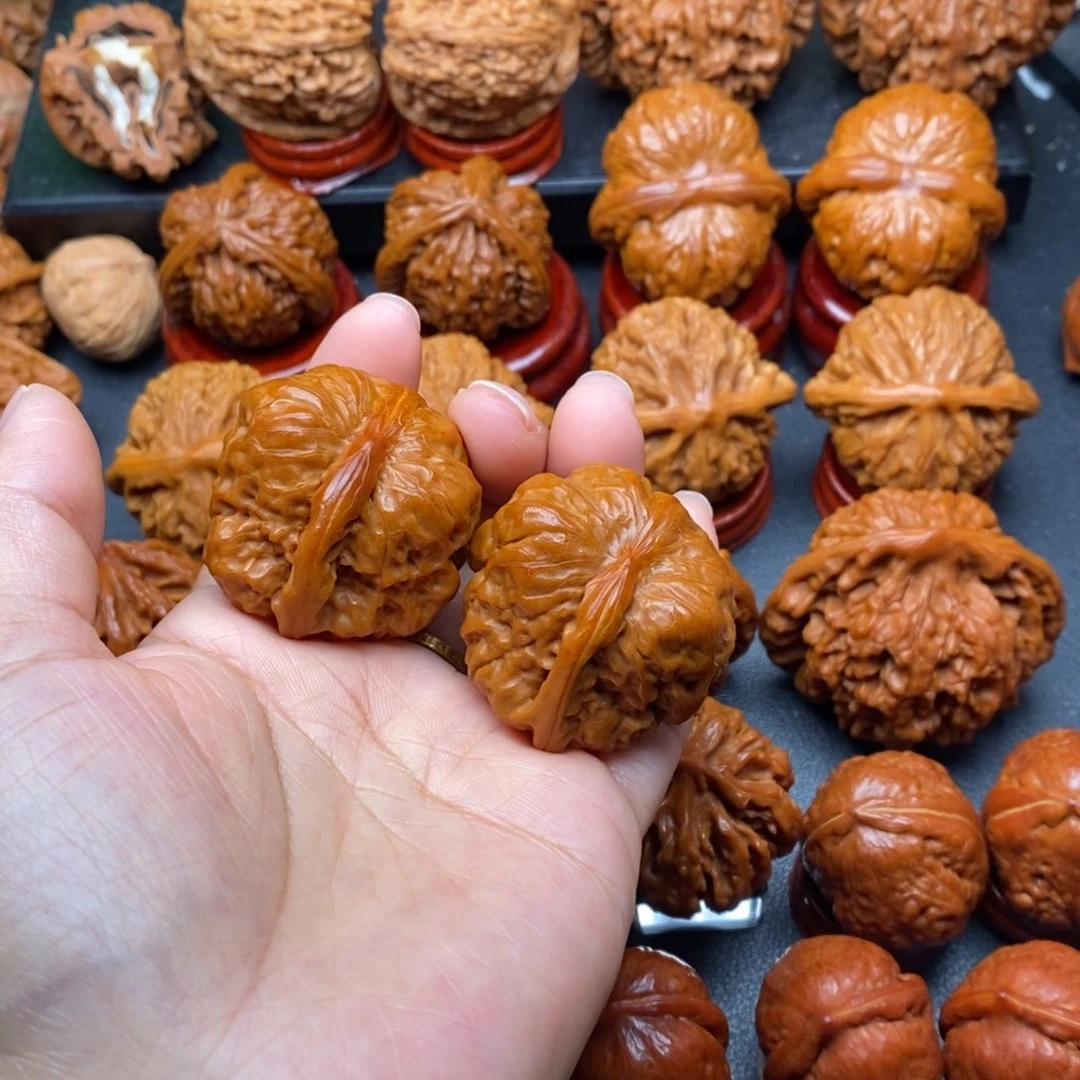 把件文玩核桃一帆风顺