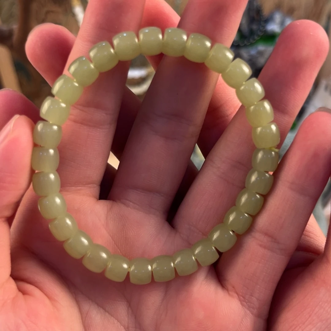 和田玉（糖玉）未镶嵌手链