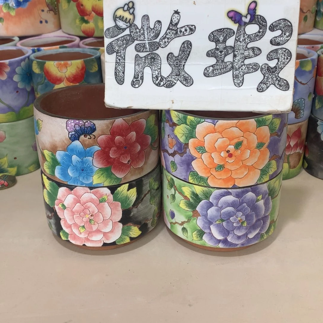 ? 瑕疵福利花盆手工