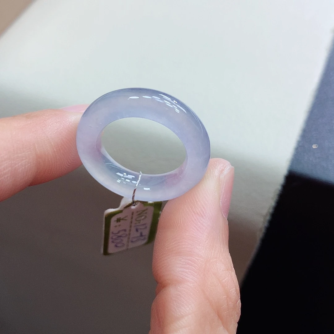 未镶嵌戒指翡翠12-13号