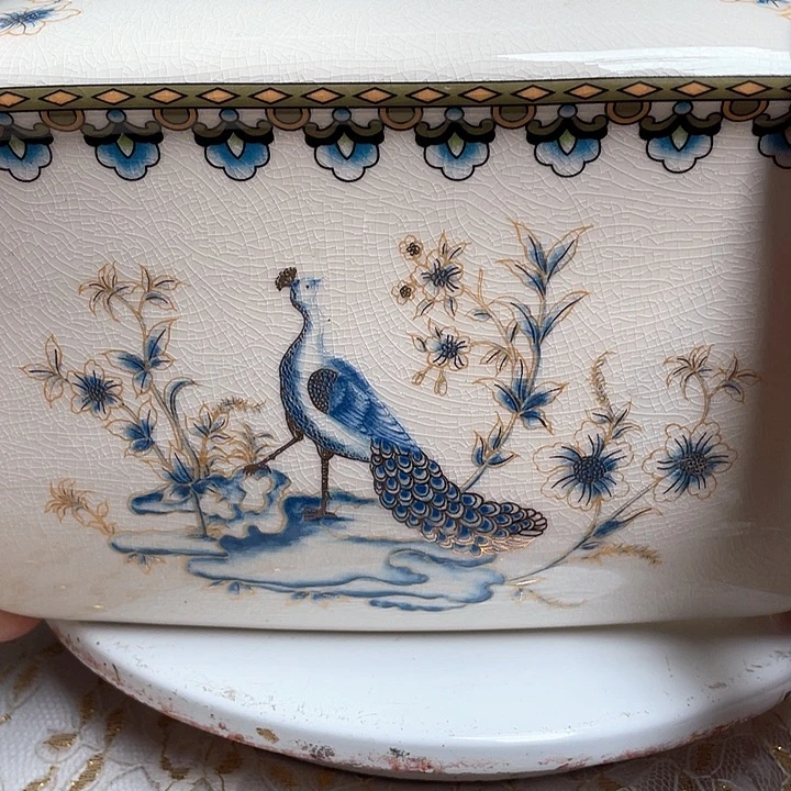 瓷片微瑕摆件创意的设计风格的