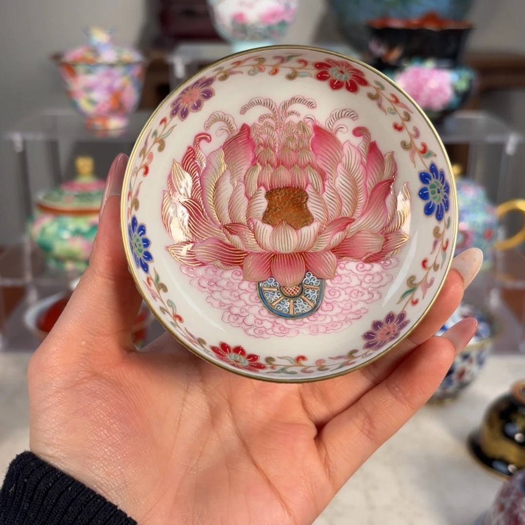 纯手工手绘 高端茶器