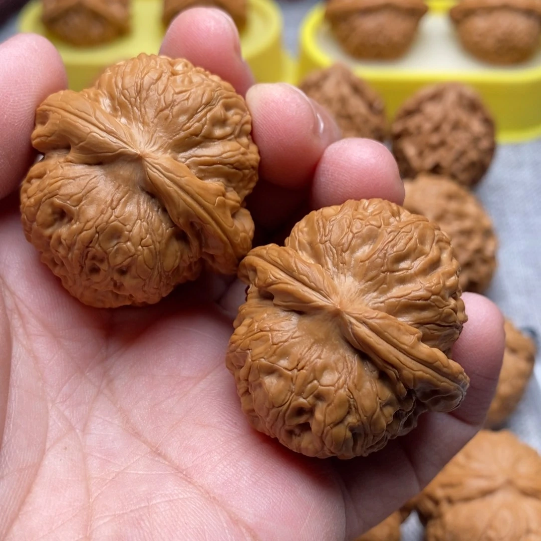 文玩核桃把件140精品元宝