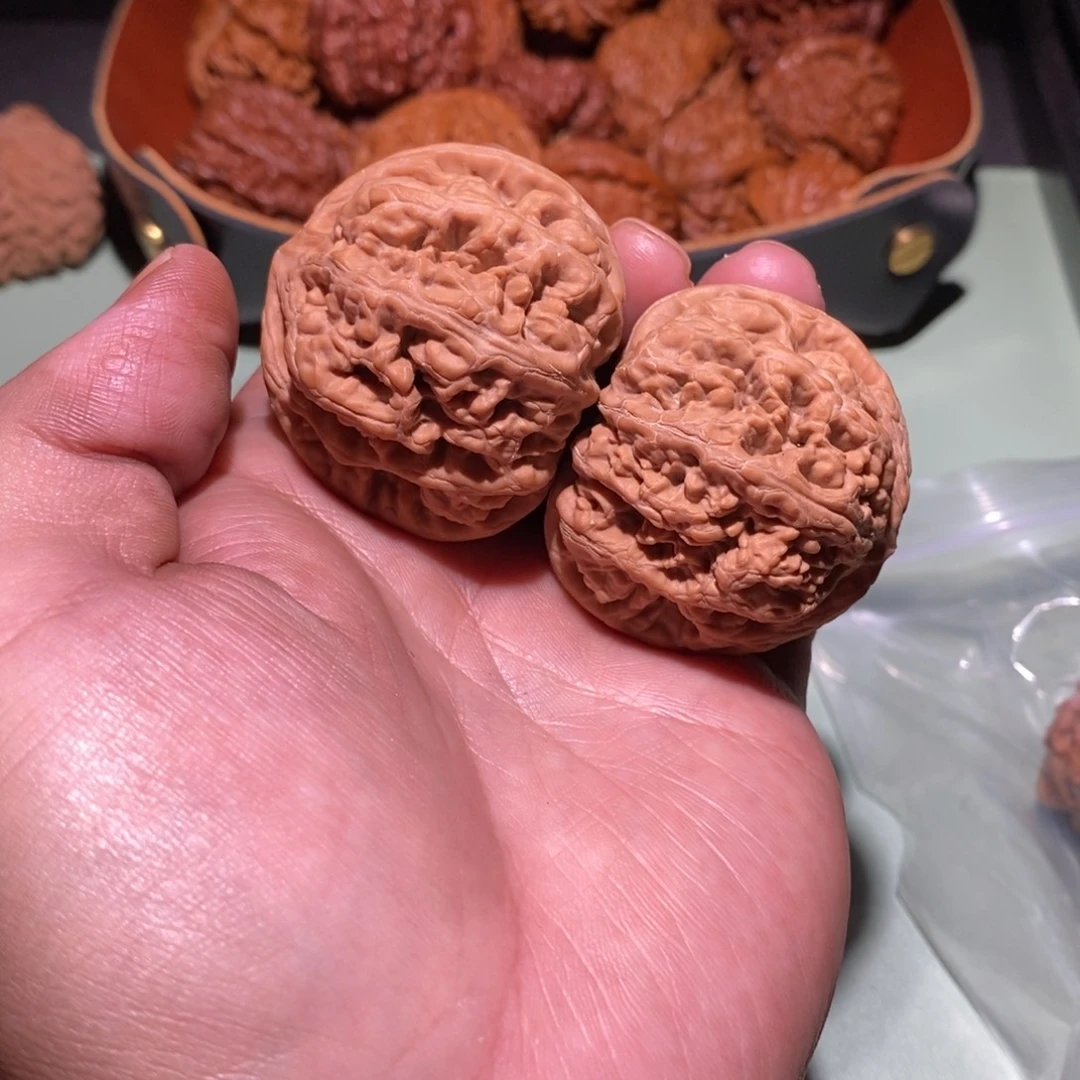 吊坠文玩核桃全品42货头粗筋