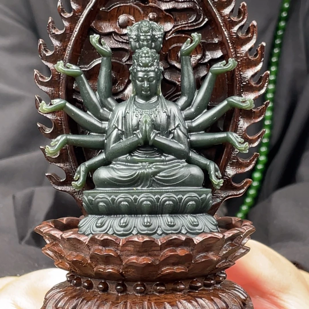 和田玉未镶嵌摆件