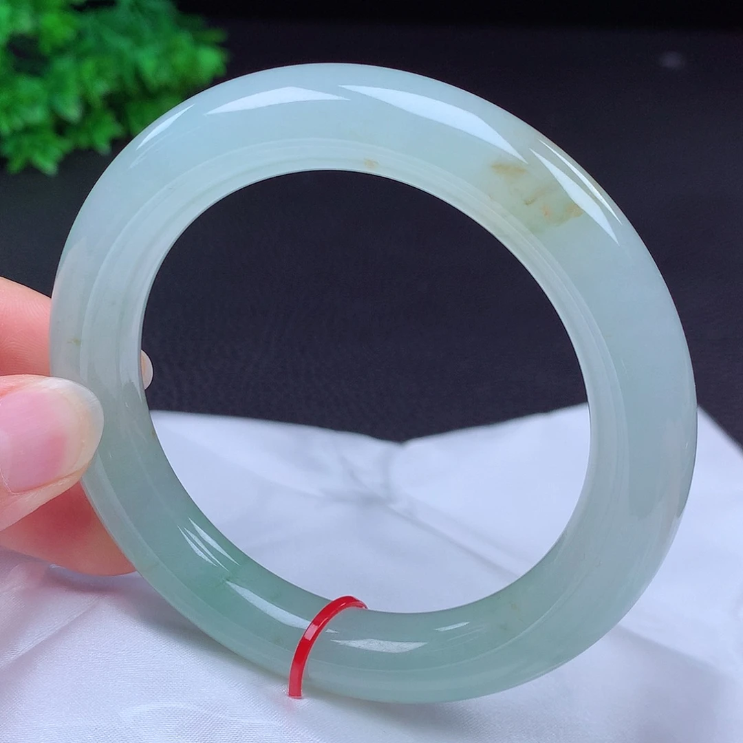 翡翠未镶嵌手镯61圈681503