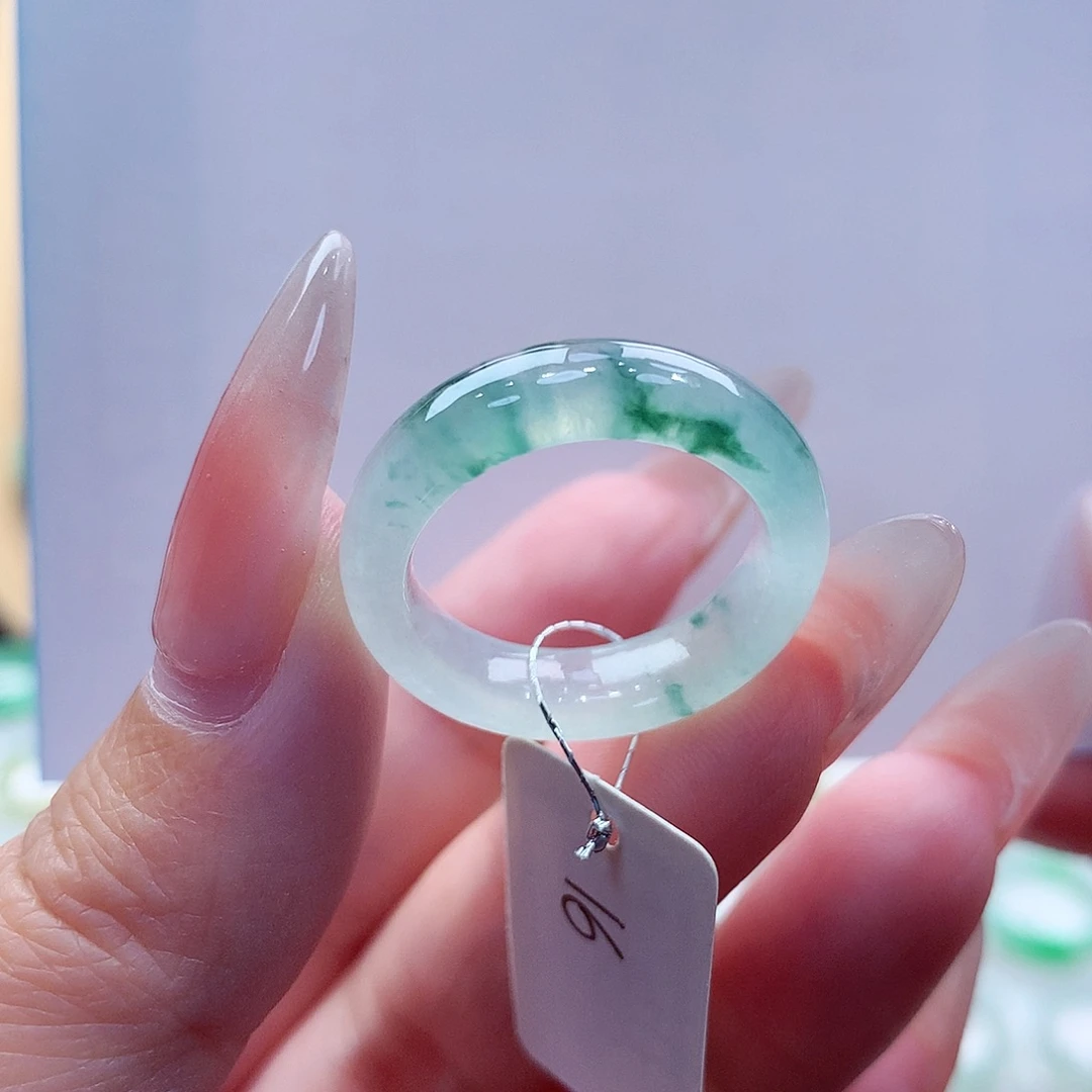 翡翠未镶嵌戒指缅甸A货