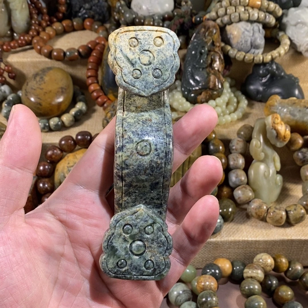 岫岩河磨玉（透闪石质玉）未镶嵌挂件