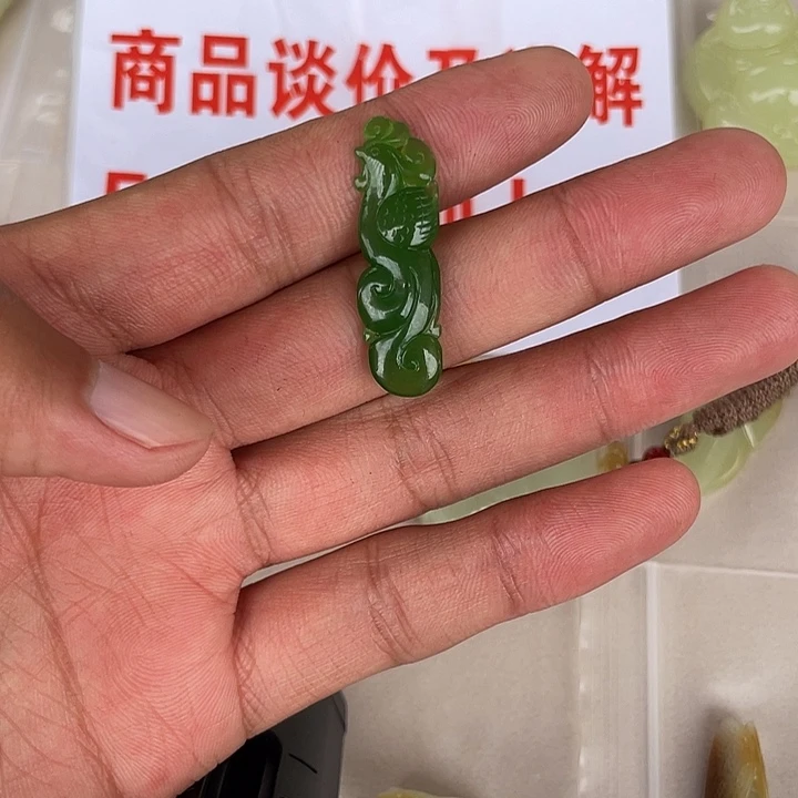 阿***拉和田玉（糖玉）未镶嵌颈饰