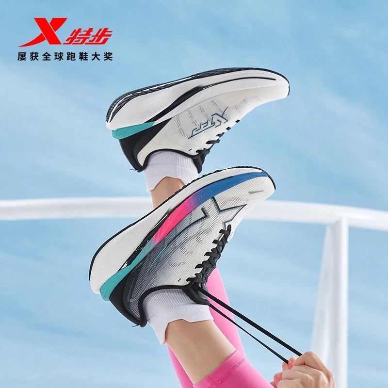 特步360X SE丨跑鞋女款减震回弹专业运动鞋户外舒适百搭休闲跑鞋