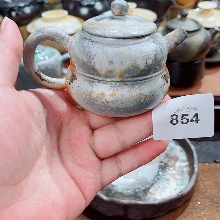沁庐柴窑古法柴烧全手工茶具