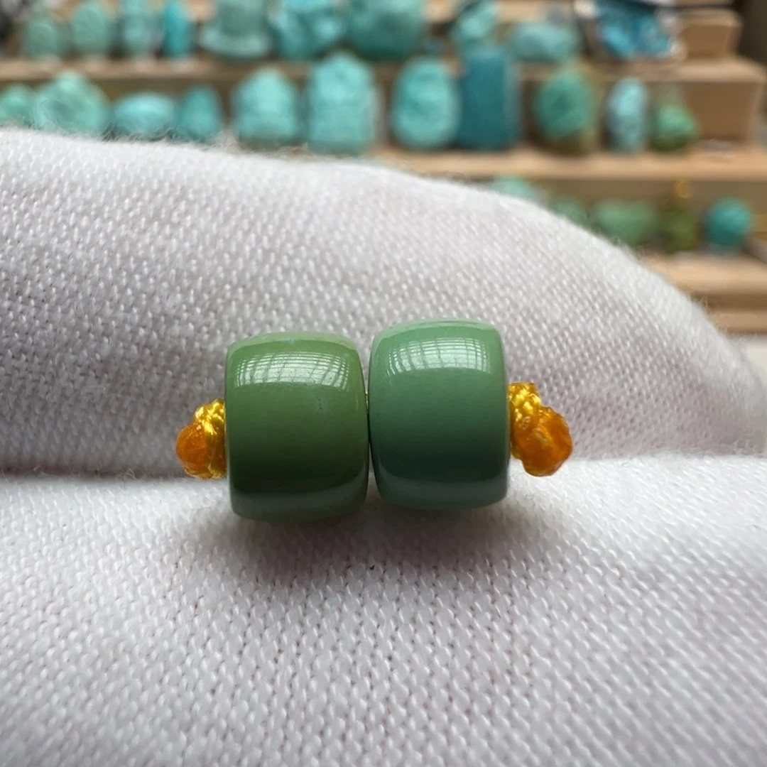 绿松石未镶嵌配饰6.8*4.7