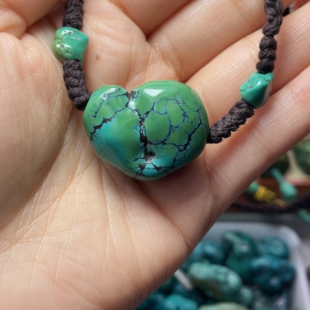 芦***7绿松石未镶嵌手链