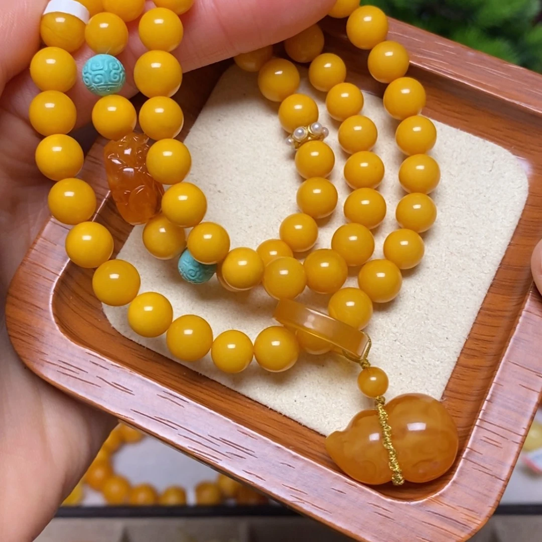 【闪购商品】手链蜜蜡未镶嵌手串