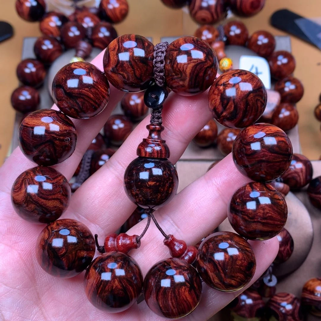 黄花梨/降香黄檀黄花梨手串2.0