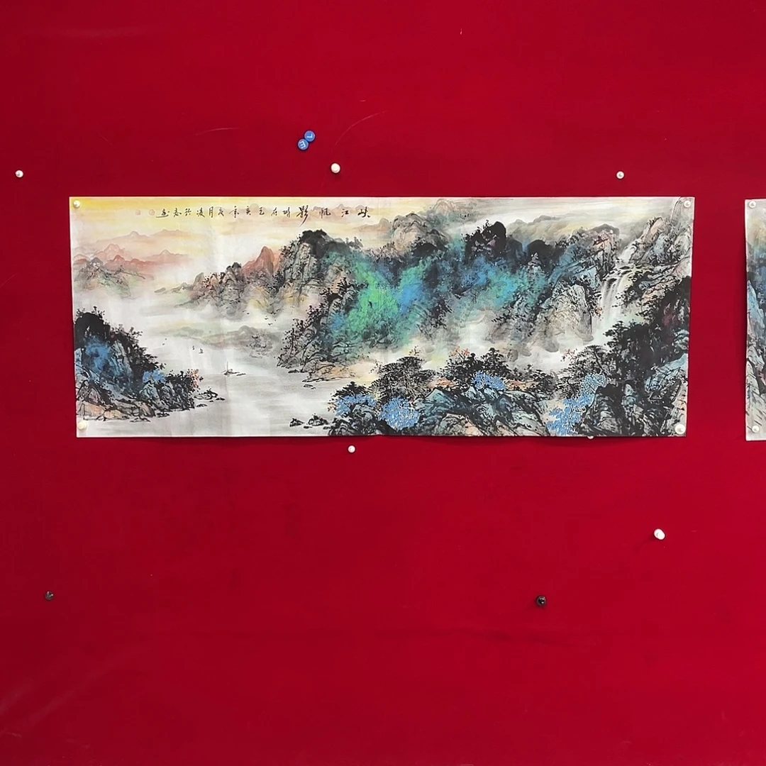 国画凌行志老师手绘国画精品