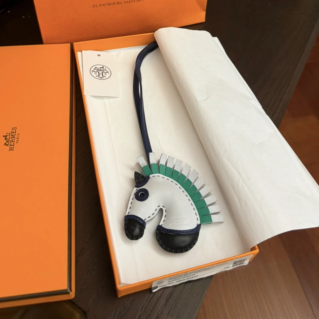 99新 Hermes/爱马仕 蓝总专场/马头挂饰 包挂
