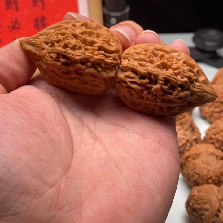 ****定文玩核桃吊坠34全品瓷瓶鸭嘴
