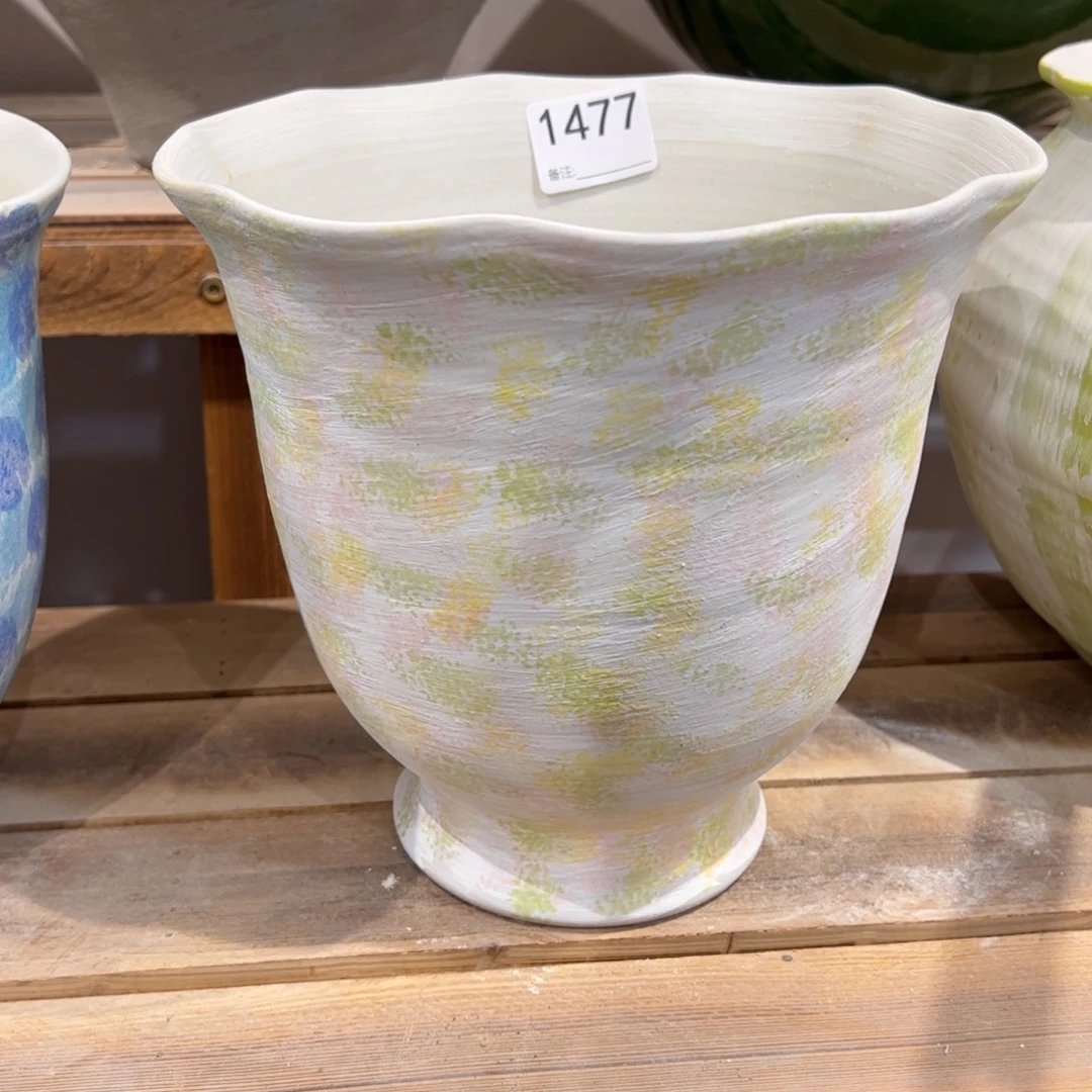 瓷片1477高22口19.5已打孔的，