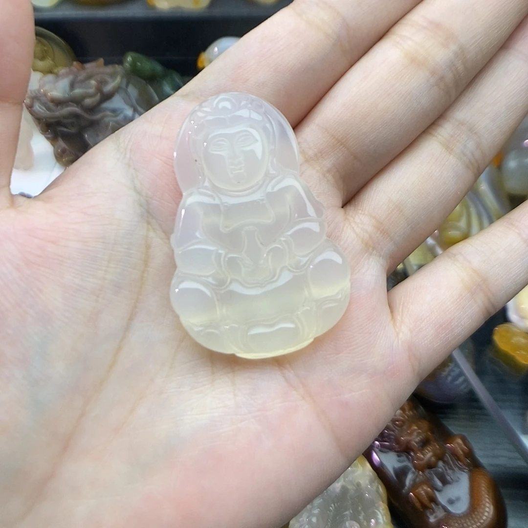 玛瑙/玉髓未镶嵌颈饰