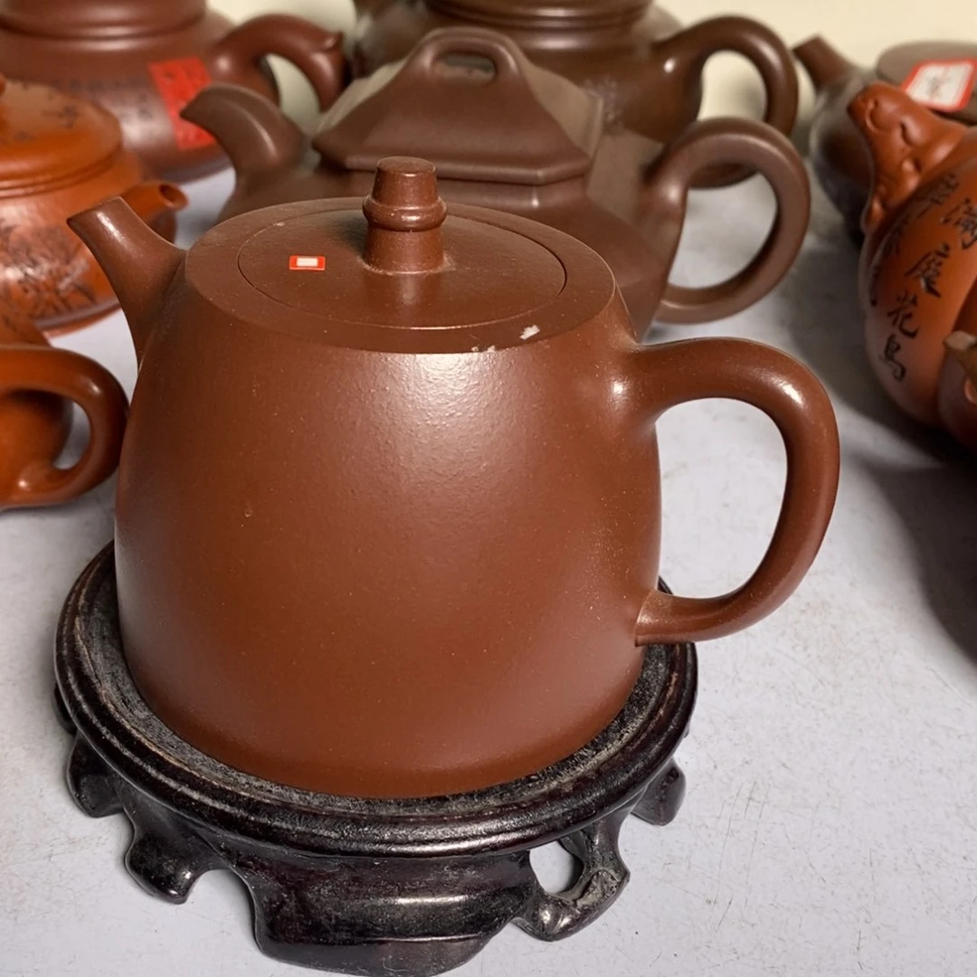 茶壶紫泥原矿手工8