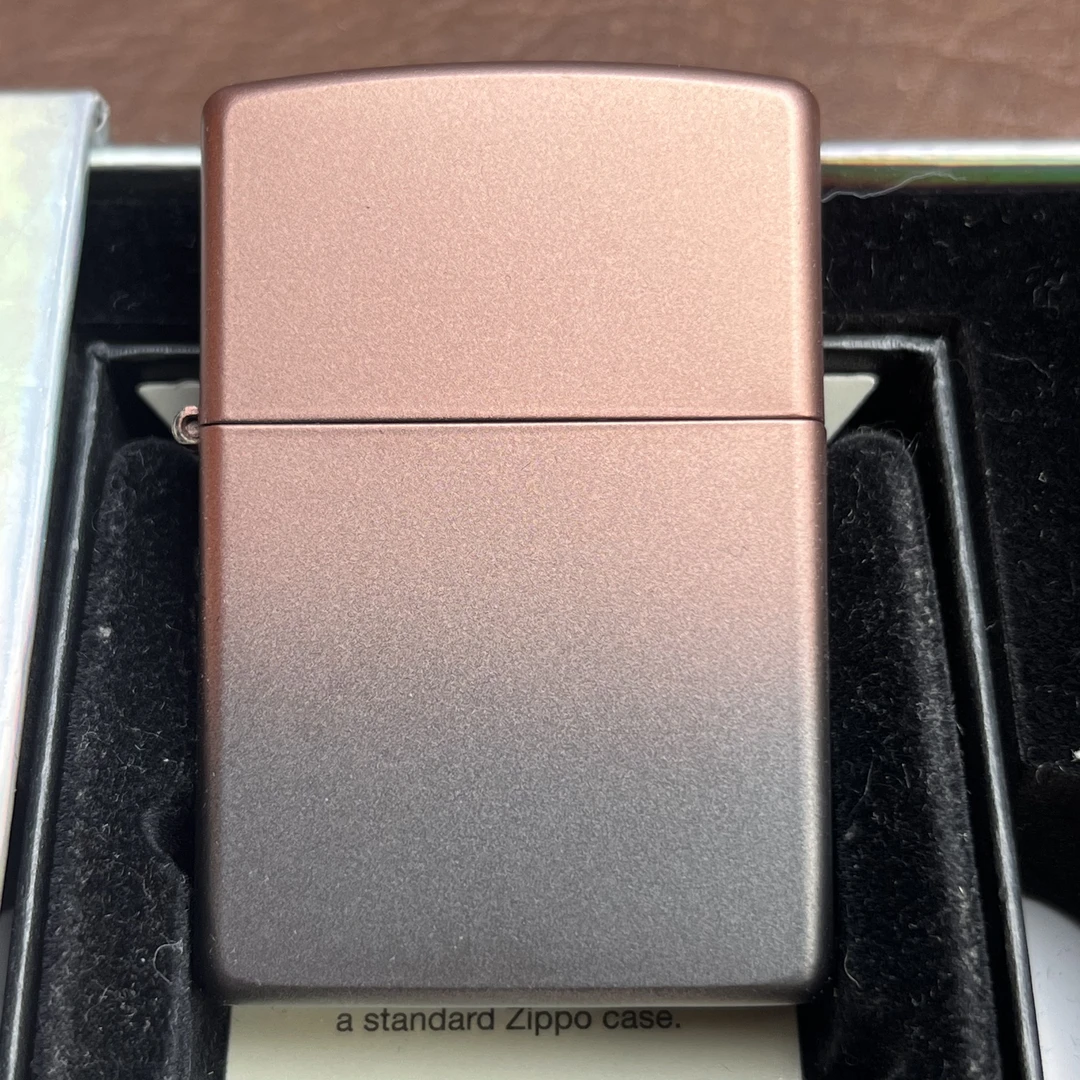 Zippo打火机无界幻色咖86