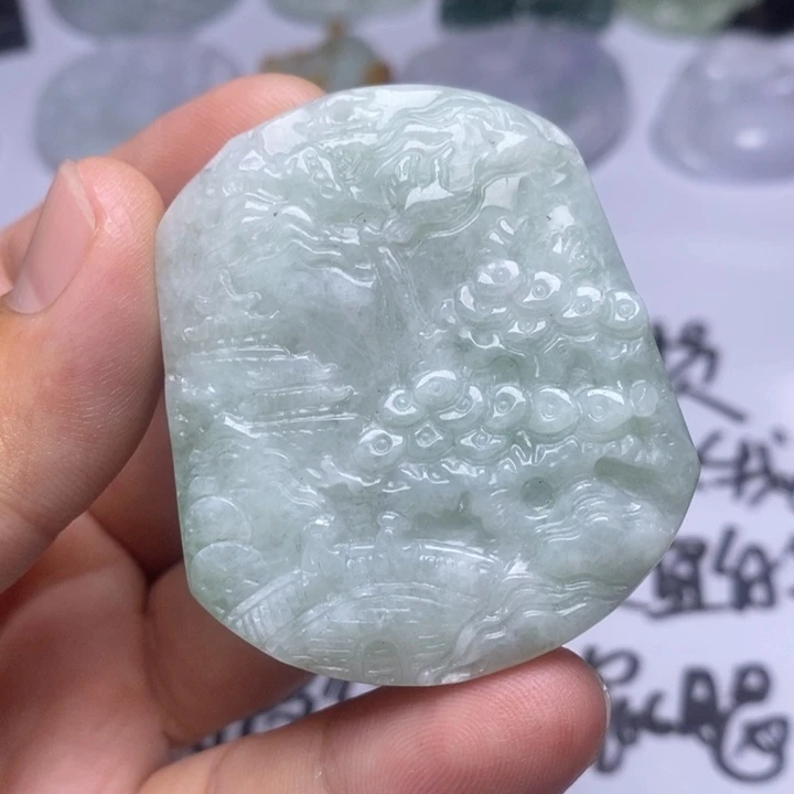 颈饰未镶嵌翡翠翡翠