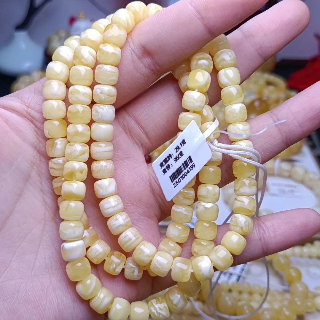 【闪购商品】未镶嵌蜜蜡手串7加老型108手串