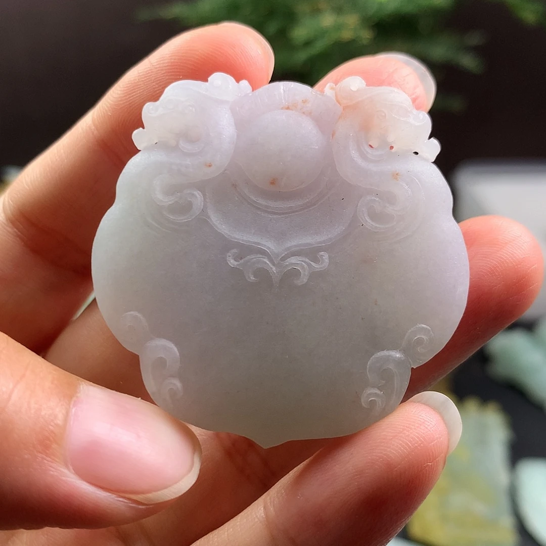未镶嵌定制翡翠如意