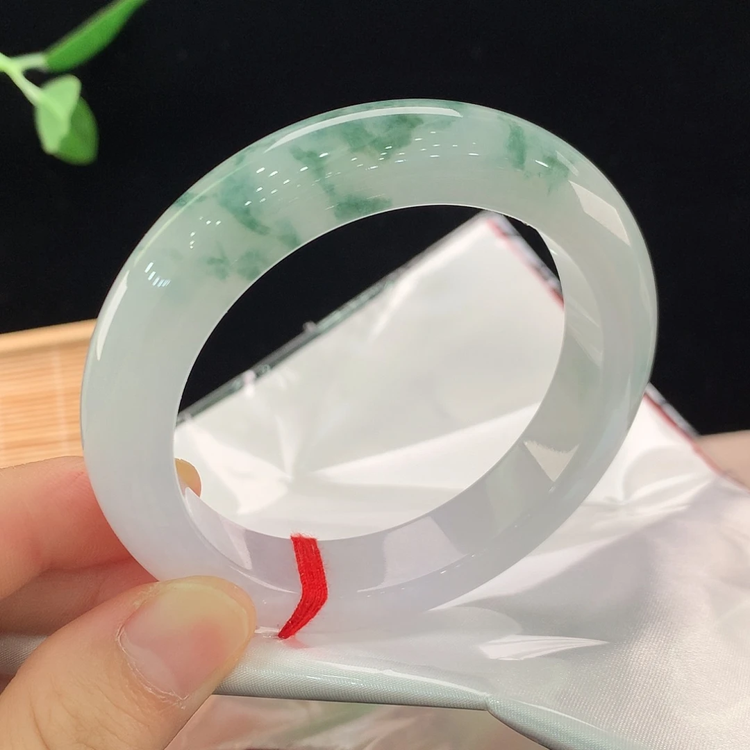 翡翠未镶嵌手镯0034