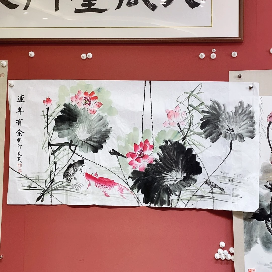 国画大风堂嫡传-侯果山老师作品路