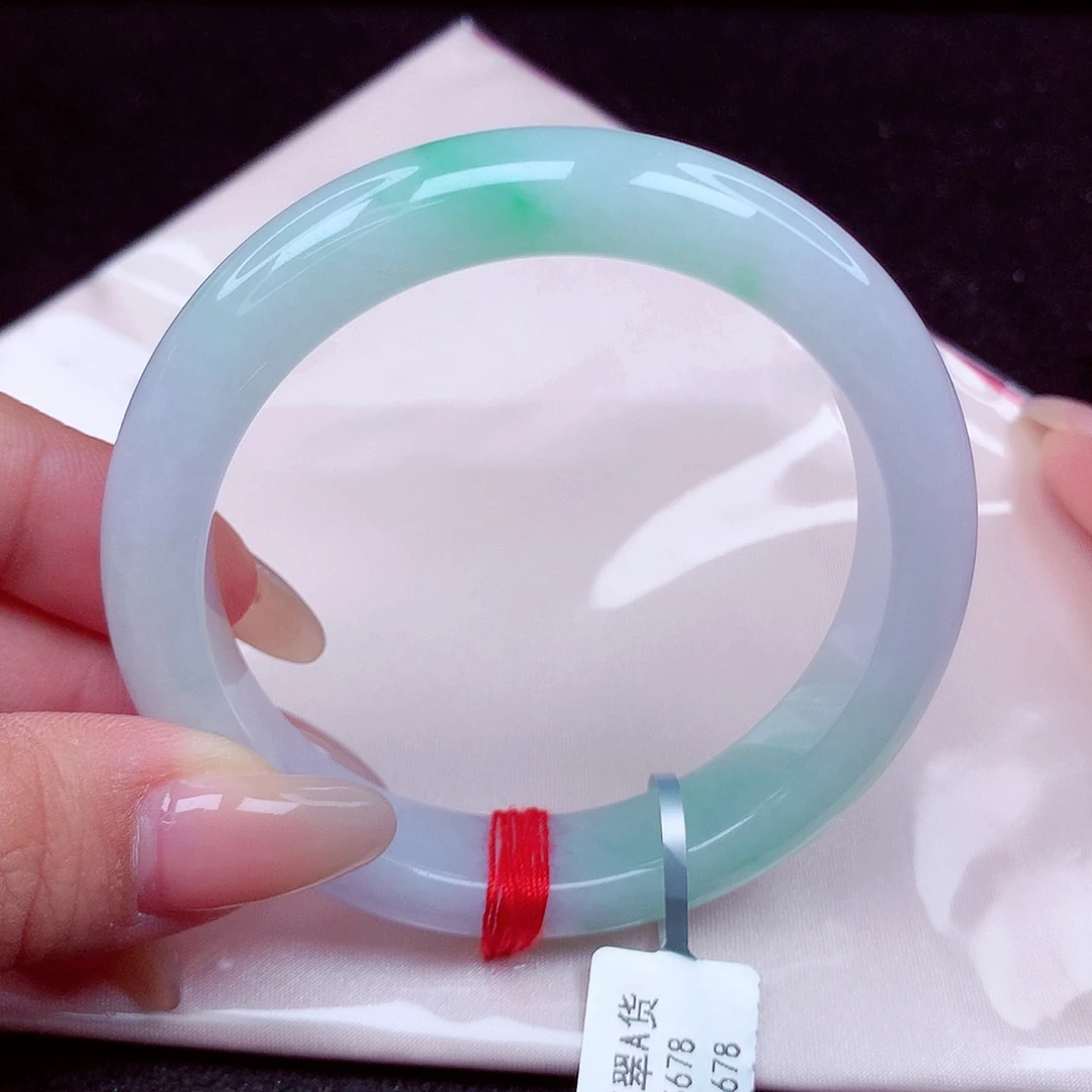 翡翠未镶嵌手镯天然缅甸翡翠A货玉手镯