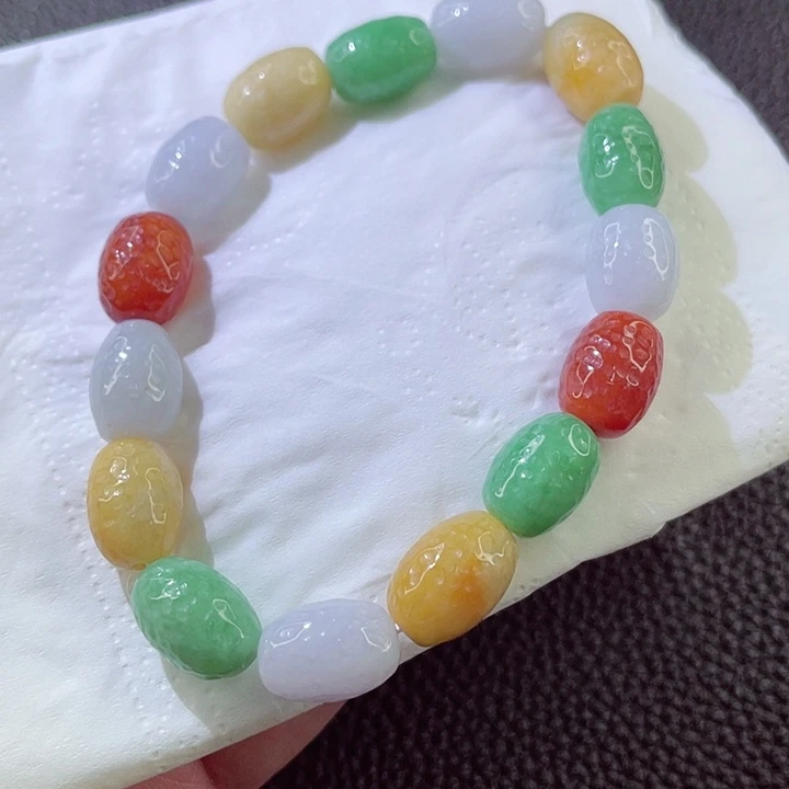 翡翠未镶嵌手链翡翠