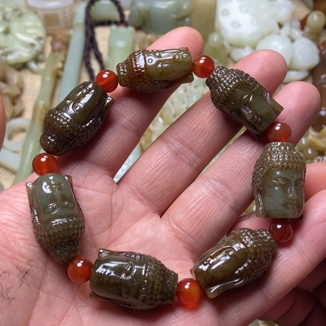 和田玉挂件未镶嵌掠*