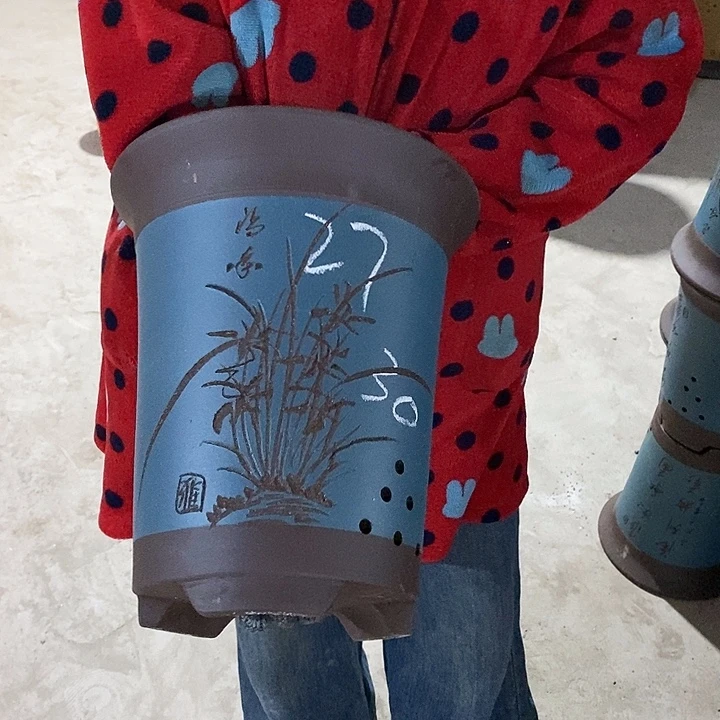 紫砂花盆紫砂花盆