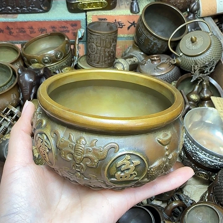 铜材质文玩客厅家具摆件