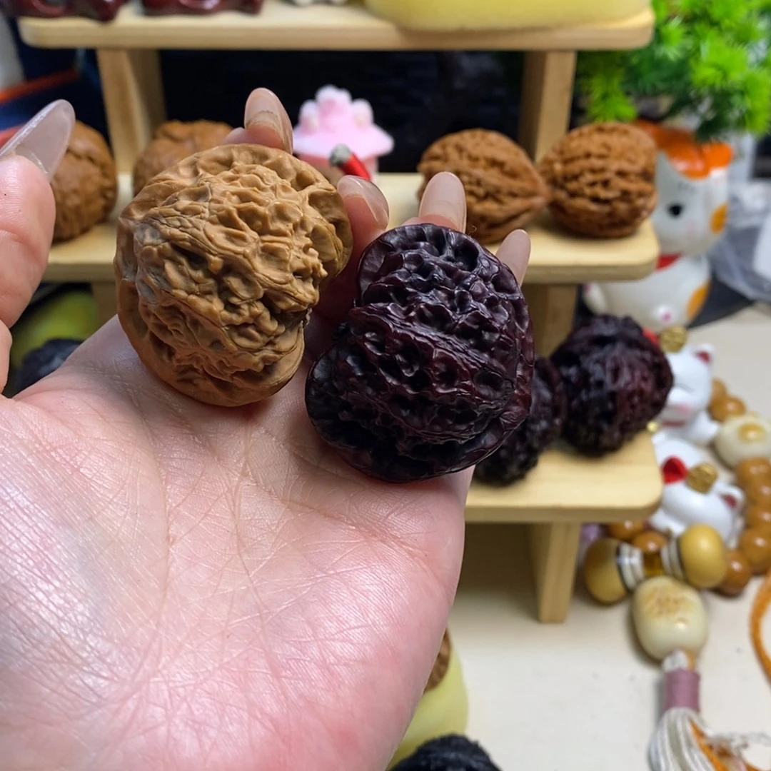 文玩核桃吊坠阴阳对宫灯43